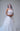 White Veil With Floral Pearl Embellished Comb