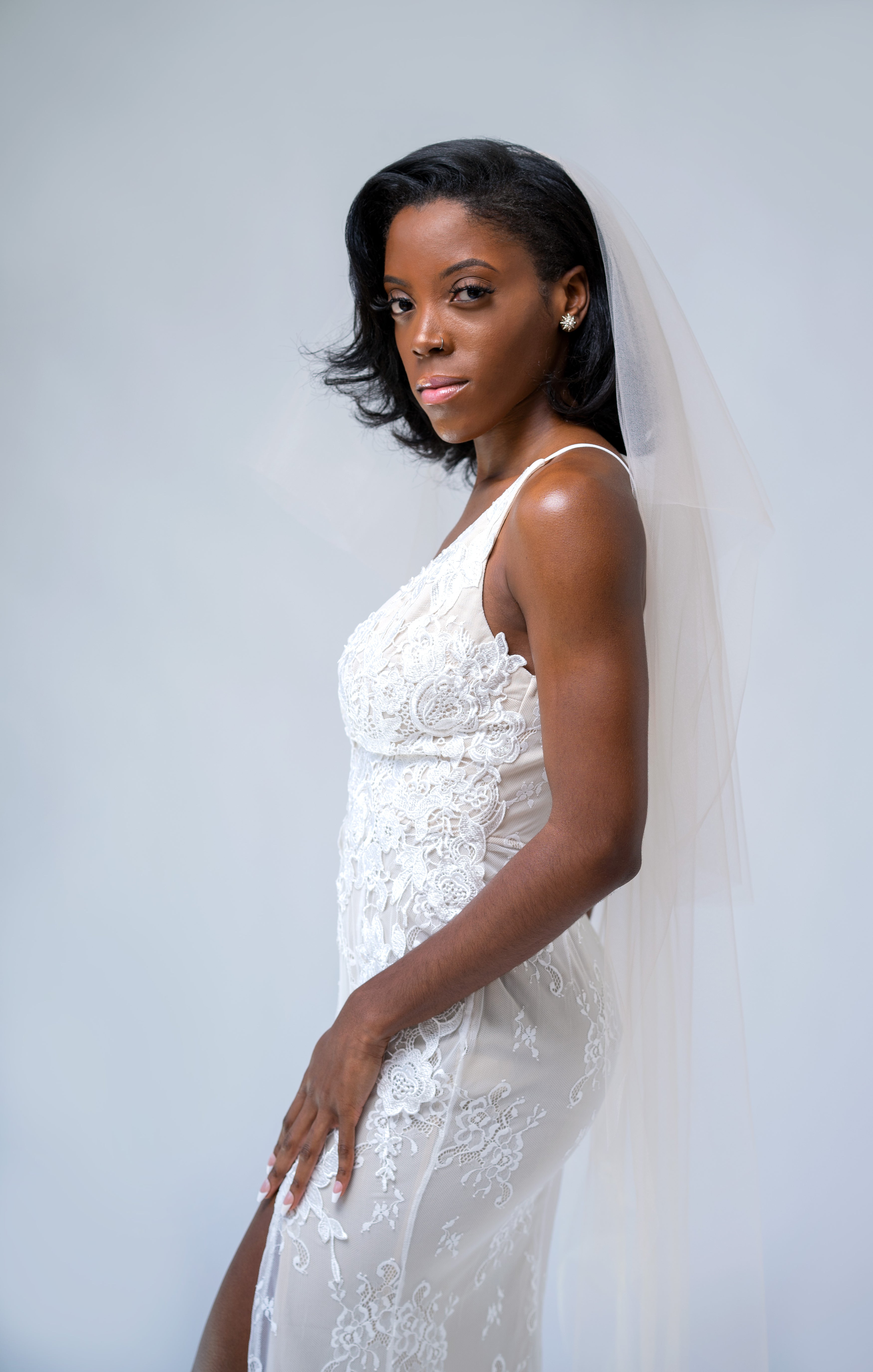 Simple Champagne Veil London De Sivar Simple Champagne Veil London De Sivar
