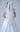 White Floral-Pearl Laced Trim Veil